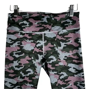 Fabletics Define Powerhold Leggings Womens S‎ Rosebloom Pink Green Gray Camo thumbnail 4
