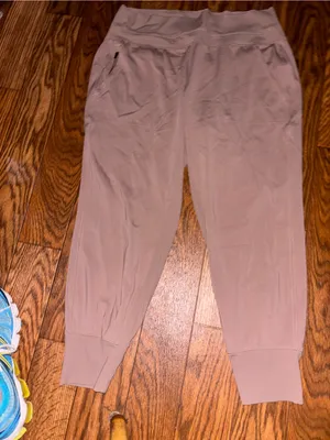 Athleta Rustic Beige Venice Joggers size medium Size L thumbnail 2