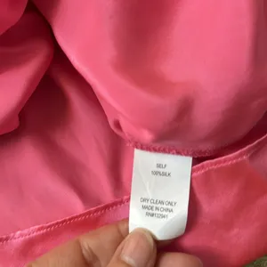 Amanda Uprichard Silk Pink Marrone Dress Size Medium thumbnail 5