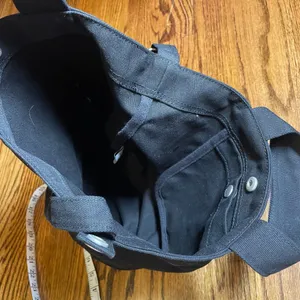 Outdoor Voices x Baggu Black Canvas Duck Bag Crossbody Totebag thumbnail 4