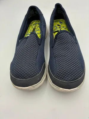 Danskin Now Womens Slip-On Walking Sneakers 8 Casual Mesh Navy Comfort Shoes thumbnail 9