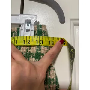Princess Polly Green and Tan Tweed Mini Skirt US 4 thumbnail 3