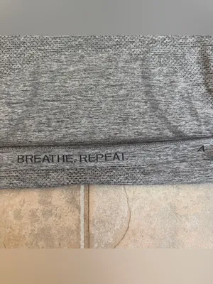 Lululemon Swiftly Tech Long Sleeve 2.0 in Slate / White Heather Grey Size 4 thumbnail 7