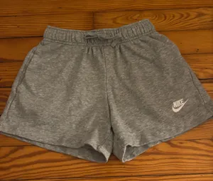 Grey Nike Sweat Shorts Women’s XS thumbnail 1