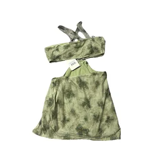 peppermayo koralie cut out mini dress Sz AU 12 US 8 sage / smoke green NEW Club thumbnail 14