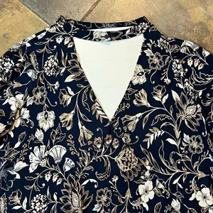 Lush Women’s Small Floral Blouse with Chocker thumbnail 8
