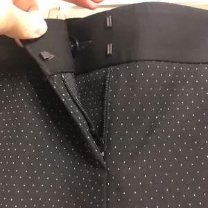 Express columnist black polka dot dress pants thumbnail 8