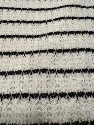 🌟 J. Crew 🌟 Sleeveless Striped Crochet Mini Dress Sz S thumbnail 6