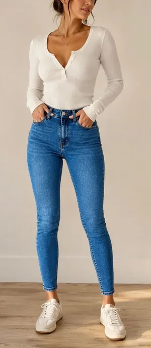 Abercrombie & Fitch Sz 25 Super Skinny Ankle High Rise Jean Casual Norm Street thumbnail 1