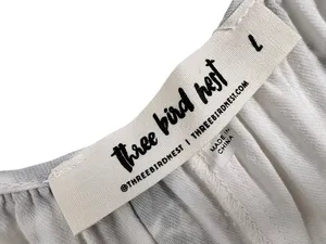 Three Birds Nest Cotton Light Grey Tie Dye Flowy Jumpsuit thumbnail 7