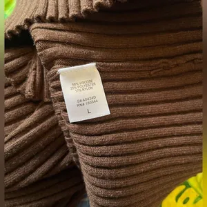 Brown sweater mini dress Size L thumbnail 4