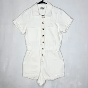 Show Me Your Mumu White Cannon Romper thumbnail 3