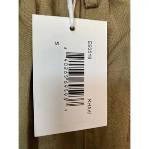 New Estellina Tan Cropped Straight Pants Size Small thumbnail 3