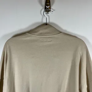 Standard Cloth Womens Tan Full Zip Sweatshirt Mock Neck Cotton Jacket‎ Small thumbnail 10