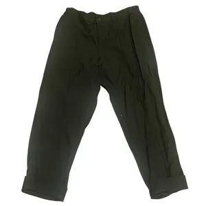 a new day™ Pants Womens Size 14 Olive Green Pleated Ankle Cuffed Hem thumbnail 5