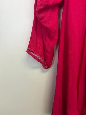 Free People Go Lightly Pink V Neck Dress thumbnail 5