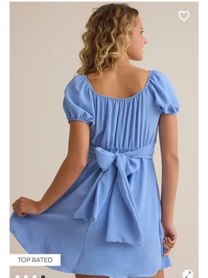 Altar'd State dusty Blue Mini Dress Ladies/jrs XL thumbnail 13