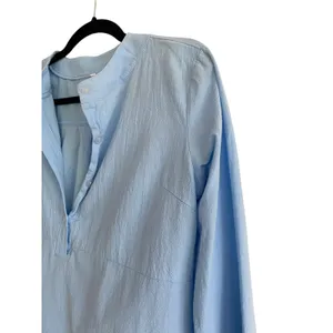 Light Blue Pull Over Tunic Size XXL thumbnail 2