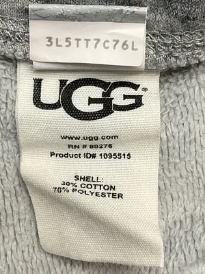 UGG Women's Gray Valentene Jogger Pant Sweatpants Size M thumbnail 4