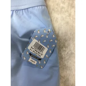 GOAT USA Womens Light‎ Blue High Waisted Athletic Running Shorts Size S NWT thumbnail 3