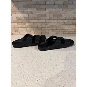 Birkenstock Black Two-Buckle Sandals thumbnail 4