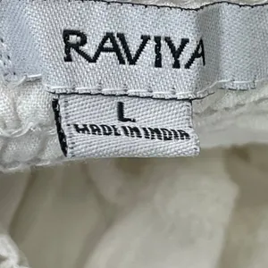 Raviya White Sleeveless V Neck Cami Camisole Tiered Mini A Line Tank Sundress L thumbnail 3