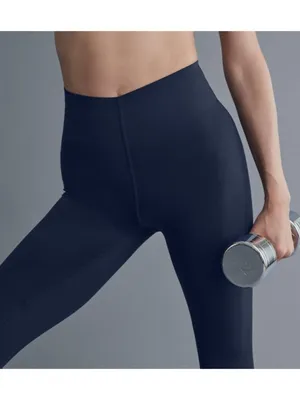 Alo Airlift Strength Extreme High-Waist 7/8 Leggings Navy Hi-Rise Tights Skinny thumbnail 5