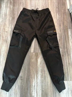 Aelfric Eden Military Combat JoggerPants Black Streetwear Hip Hop Tactical Small thumbnail 4
