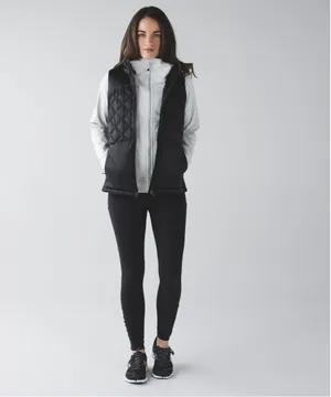 Lululemon Scuba Hoodie Heathered White / Silver thumbnail 3