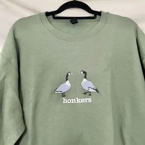 Source Unknown New Honkers Geese Embroidered Unisex Sweatshirt Graphic Hoodie Size XL thumbnail 2