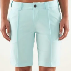 Women's Lululemon Club Short-Size 12 Aquamarine thumbnail 1