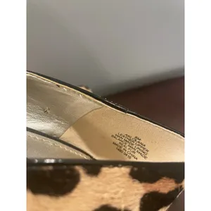 Anne Klein Heels Leopard Fur Leather Upper Size 8 thumbnail 6