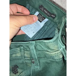 maison scotch la parisienne pants nwt 25x32 glass green thumbnail 6