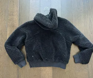 Lululemon black sherpa half zip thumbnail 2