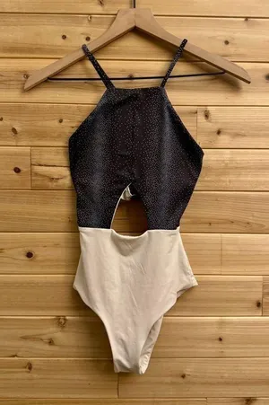 Tavik Size XSmall Lela One Piece Keyhole Halter Swimsuit thumbnail 1