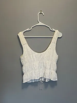 Abercrombie Ruched Tie Front Top thumbnail 3