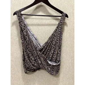 Free People Summer Bloom Your Twisted Tank Top Women's Size‎ Small Boho Floral thumbnail 2