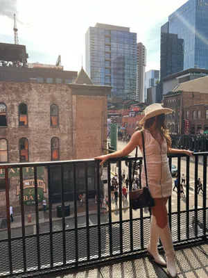 Bride Cowboy Hat White thumbnail 4