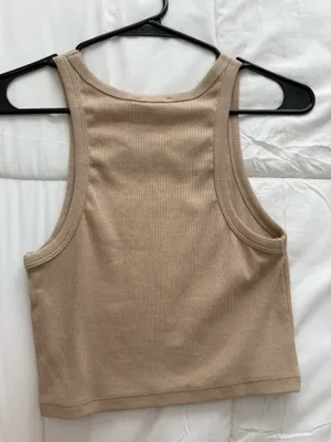 Beige ZARA Top Tank thumbnail 2