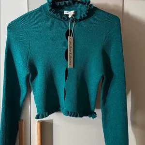 For love and lemongs Lorelei cropped sweater thumbnail 3