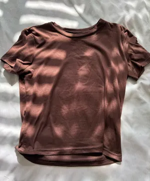 Brown Basic Tee thumbnail 3
