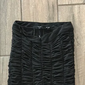 I.AM.GIA Black Ruched Trousers thumbnail 3