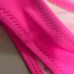 PINK Victoria's Secret Neon Pink V-Front High Leg Bikini Bottom Large NWT thumbnail 8