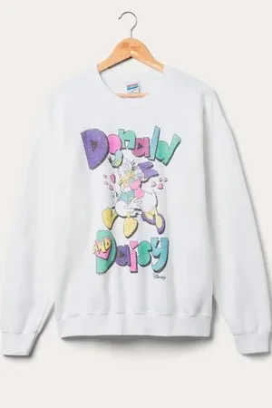 Donald and Daisy Disney Sweatshirt thumbnail 1