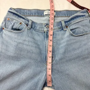 Abercrombie & Fitch The Baggy Low Rise Light Blue Jeans‎ Size 29/8R thumbnail 5