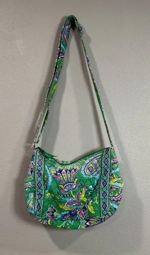 Vera Bradely Emerald Pasiley Bag thumbnail 1