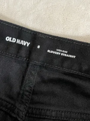 Old Navy High-Rise Slough straight 5” inseam black Distressed Denim shorts 8 thumbnail 9