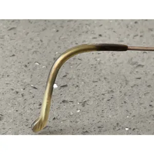 Marchon Super Flex Eyeglasses Frames ONLY Gold Flex Italy 50-18-130 oval thumbnail 10