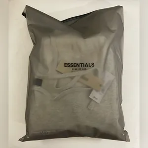 NWT Essentials Fear Of God Essentials Light Oatmeal Sweatpants Size S thumbnail 13