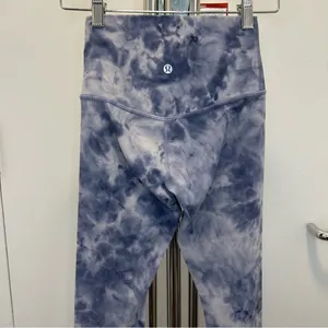 Lululemon Align Crop 21" in Diamond Dye Iced Iris Peri Purple thumbnail 7